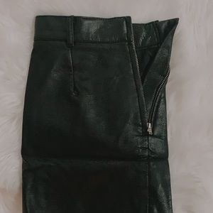 Leather skirt